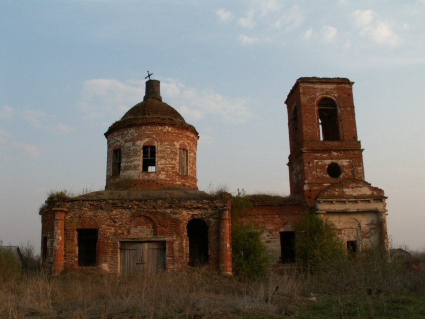 Церковь Михаила Архангела, Вороново (Задонский район, Липецкая область). фасады