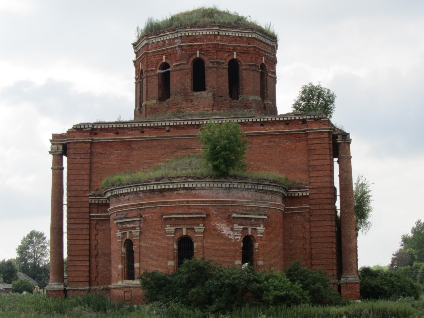 Мокрый Корь. Церковь Рождества Христова. фасады, восточный фасад