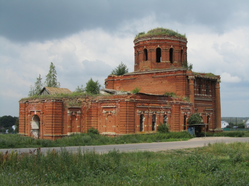 Мокрый Корь. Церковь Рождества Христова. фасады, вид с юго-запада