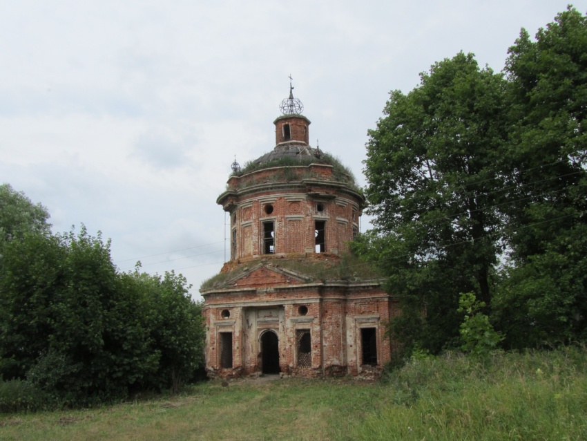 Церковь Михаила Архангела, Горки (Ясногорский район, Тульская область). фасады, вид с юга
