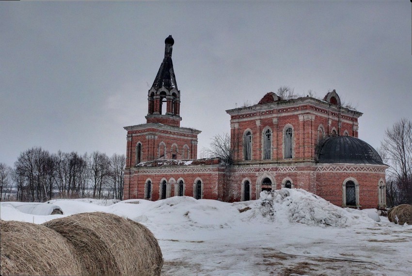 Теляково. Церковь Рождества Пресвятой Богородицы. фасады, 		      