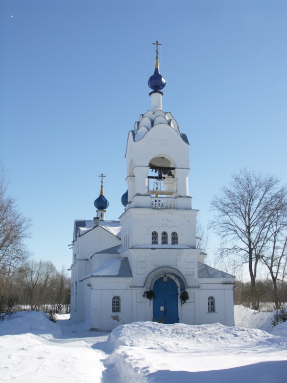 Курилово. Церковь Николая Чудотворца. фасады