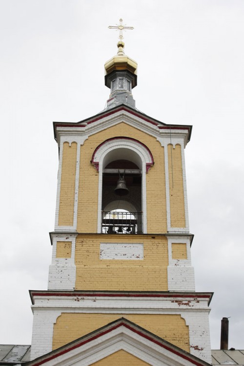 Кольцово. Церковь Николая Чудотворца. архитектурные детали, купол колокольни