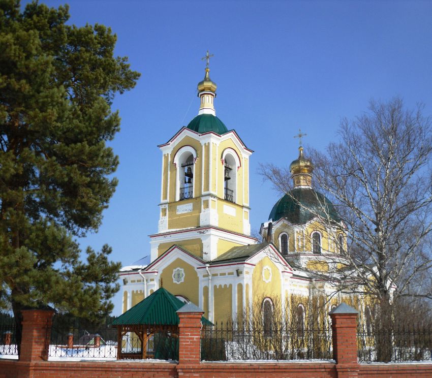 Церковь Николая Чудотворца, Кольцово (Пермский район, Пермский край). фасады