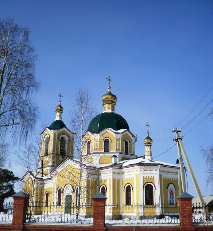 Кольцово. Церковь Николая Чудотворца. фасады
