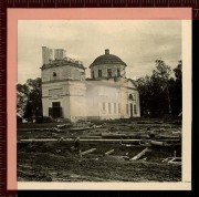 Церковь Покрова Пресвятой Богородицы, Фото 1941 г. с аукциона e-bay.de<br>, Раково, Зубцовский район, Тверская область