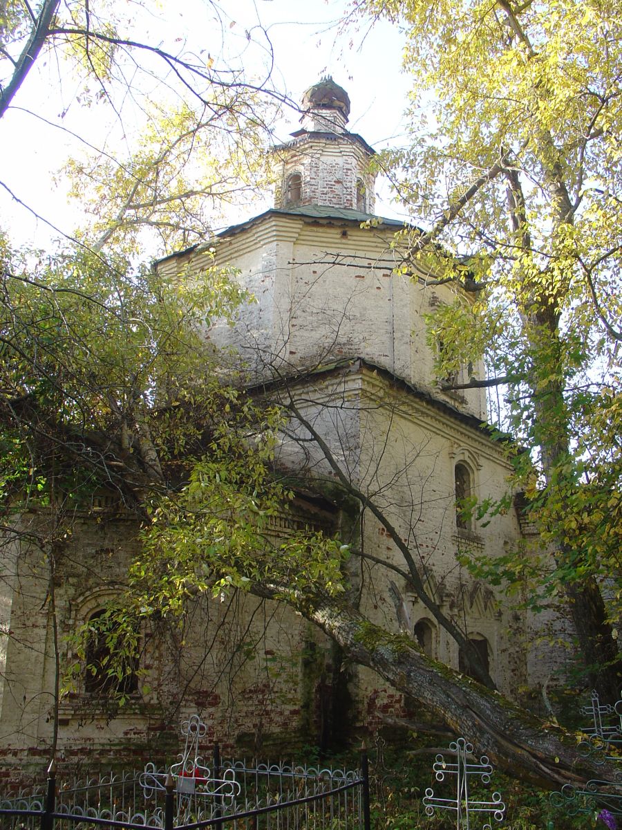 Церковь Илии Пророка, Бедарево (Любимский район, Ярославская область). фасады