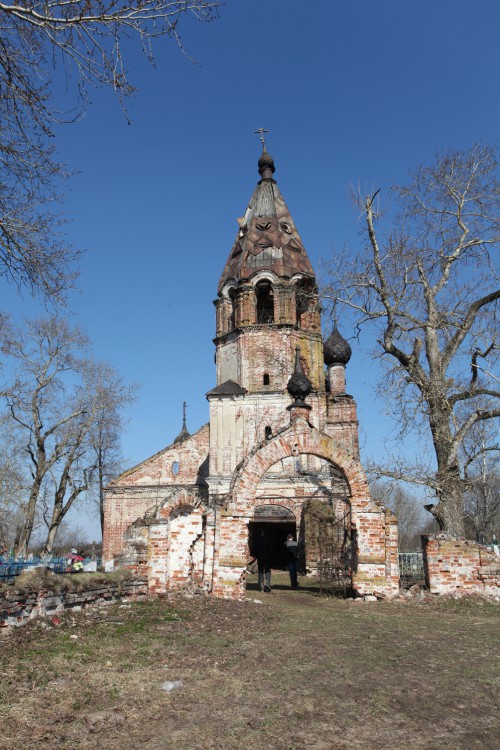 Бухалово. Церковь Успения Пресвятой Богородицы. фасады