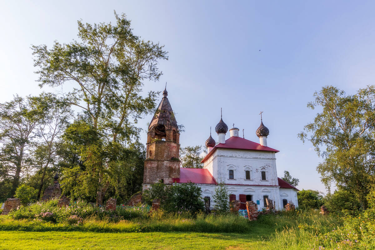 Церковь Успения Пресвятой Богородицы, Бухалово (Даниловский район, Ярославская область). фасады
