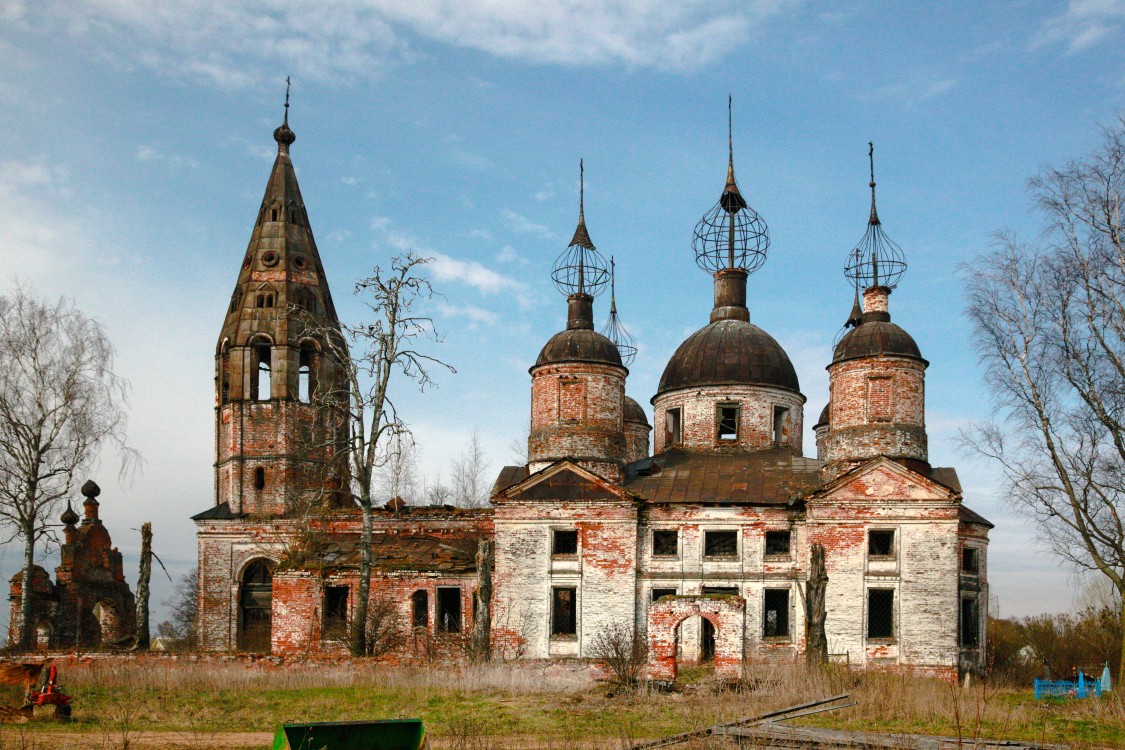 Церковь Воскресения Христова, Остров (Гаврилов-Ямский район, Ярославская область). фасады