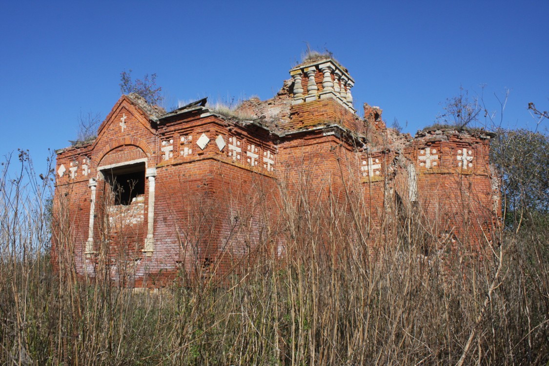 Церковь Николая Чудотворца, Каверино (Ясногорский район, Тульская область). фасады