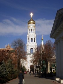 Одесса. Успенский Одесский Патриарший мужской монастырь. Надвратная церковь Бориса и Глеба