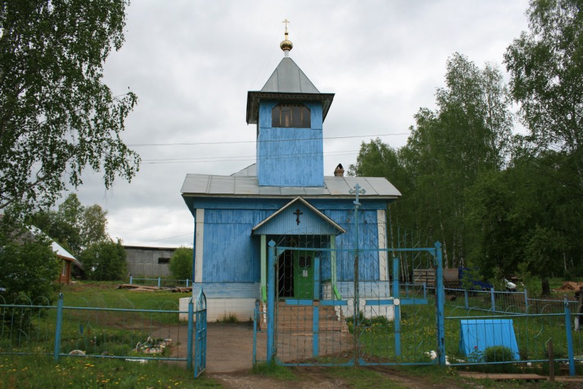 Церковь Александра Невского, Савино (Карагайский район, Пермский край). фасады