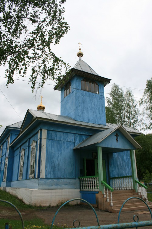 Церковь Александра Невского, Савино (Карагайский район, Пермский край). фасады