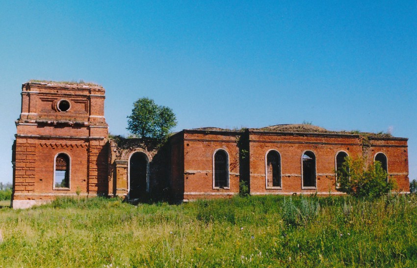 Церковь Троицы Живоначальной, Елино (Захаровский район, Рязанская область). фасады