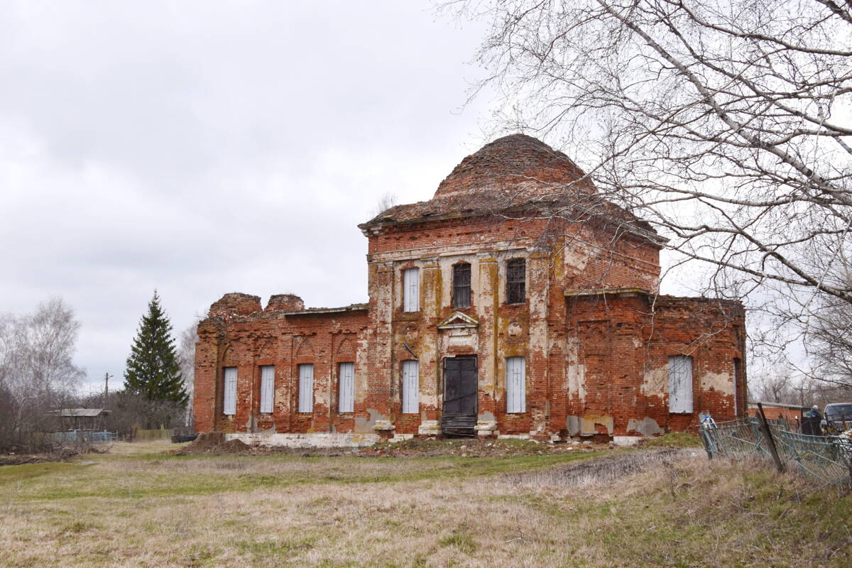 Церковь Иоанна Богослова, Альяшево (Захаровский район, Рязанская область). фасады