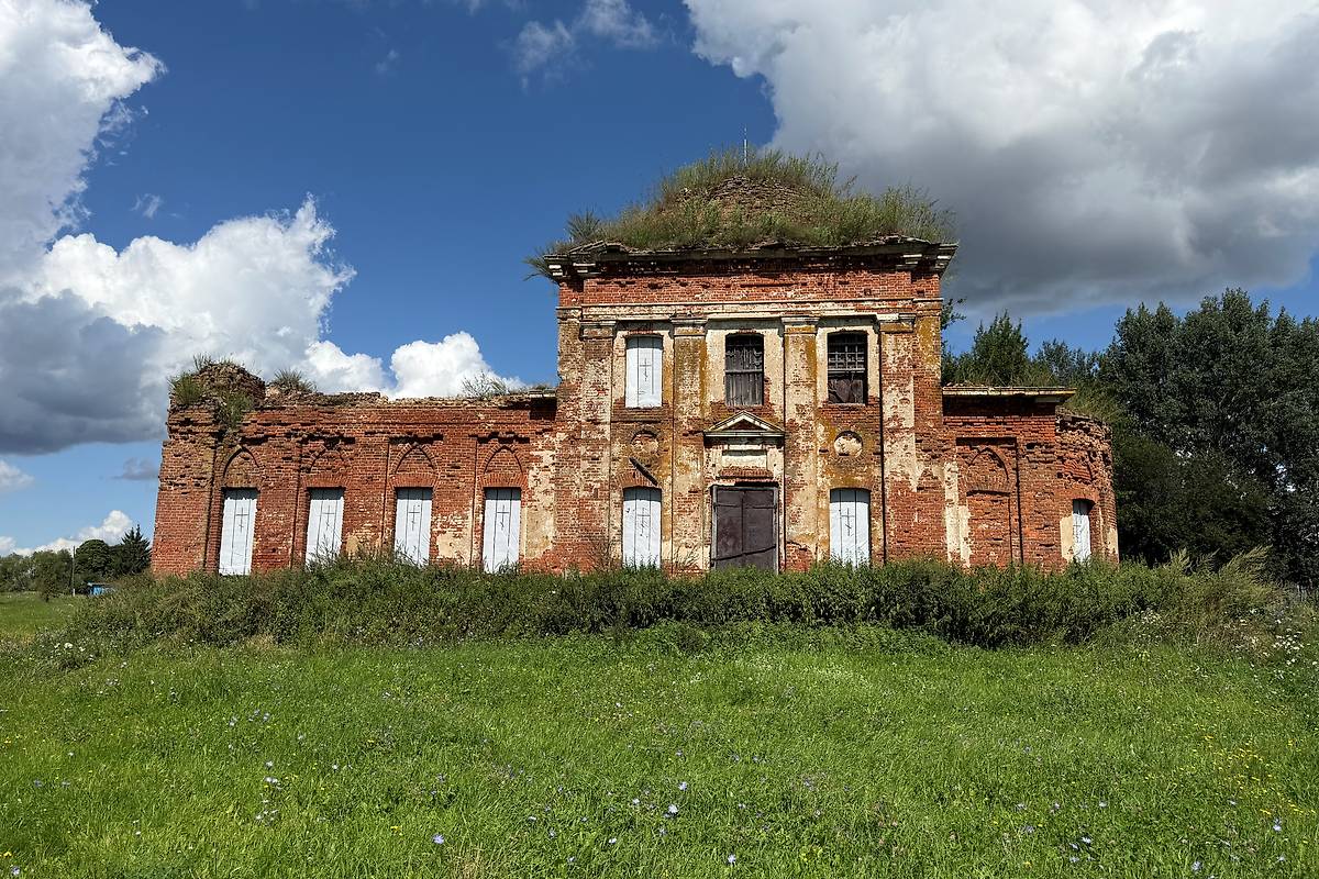 фасады. Церковь Иоанна Богослова, Альяшево (Захаровский район, Рязанская область)