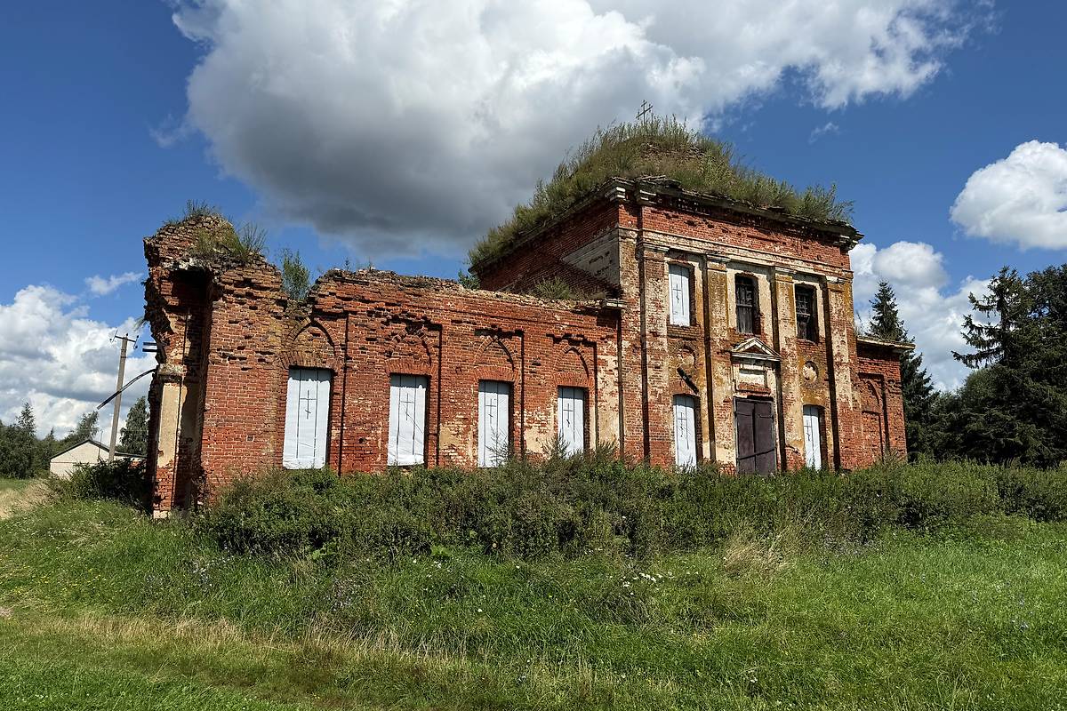 фасады. Церковь Иоанна Богослова, Альяшево (Захаровский район, Рязанская область)