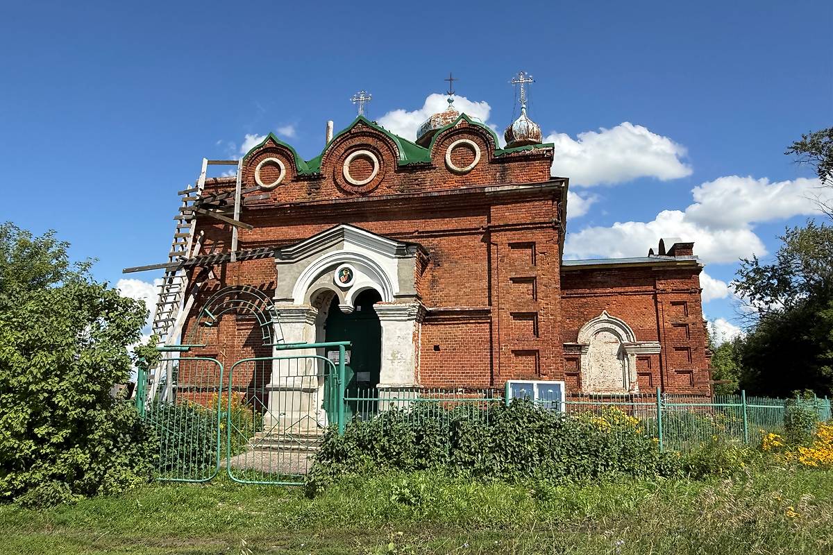 фасады. Церковь Иоанна Богослова, Липки (Захаровский район, Рязанская область)
