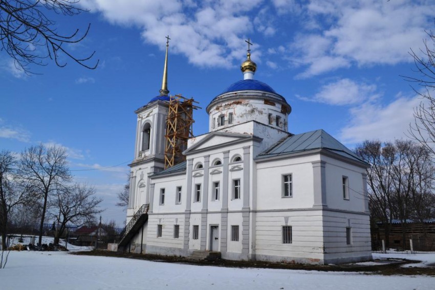 Церковь Успения Пресвятой Богородицы, Екимовка (Рязанский район, Рязанская область). фасады