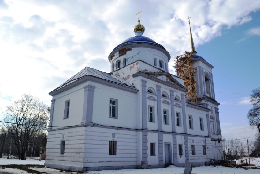 Церковь Успения Пресвятой Богородицы, Екимовка (Рязанский район, Рязанская область). фасады