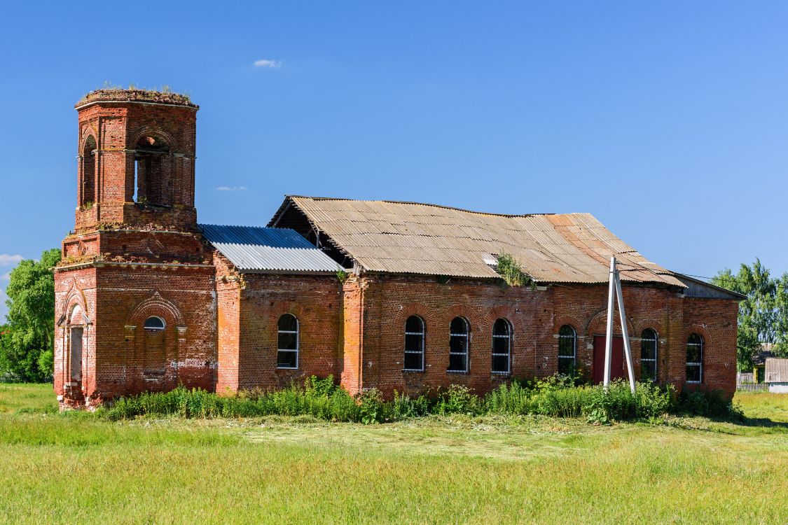 Церковь Димитрия Солунского, Окуньково (Захаровский район, Рязанская область). художественные фотографии, Окуньково. Церковь Димитрия Солунского
