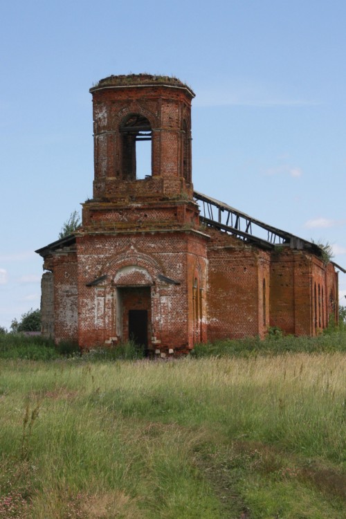 Церковь Димитрия Солунского, Окуньково (Захаровский район, Рязанская область). фасады