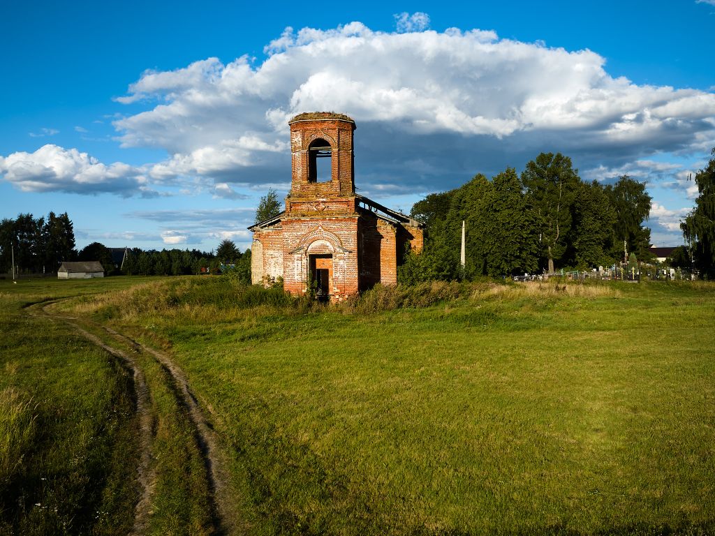 Церковь Димитрия Солунского, Окуньково (Захаровский район, Рязанская область). фасады