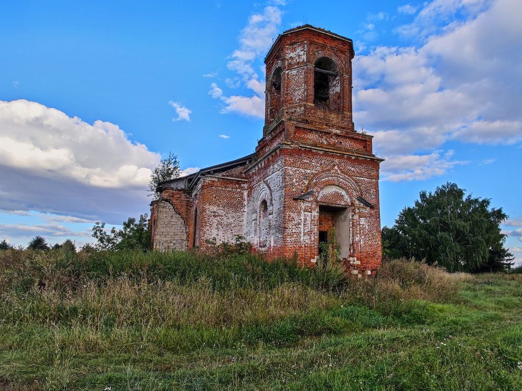Церковь Димитрия Солунского, Окуньково (Захаровский район, Рязанская область). фасады