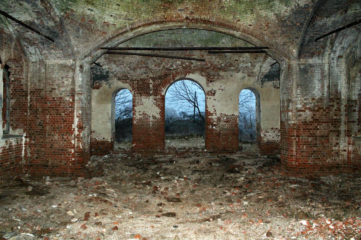 интерьер и убранство. Церковь Илии Пророка, Лобково (Захаровский район, Рязанская область)
