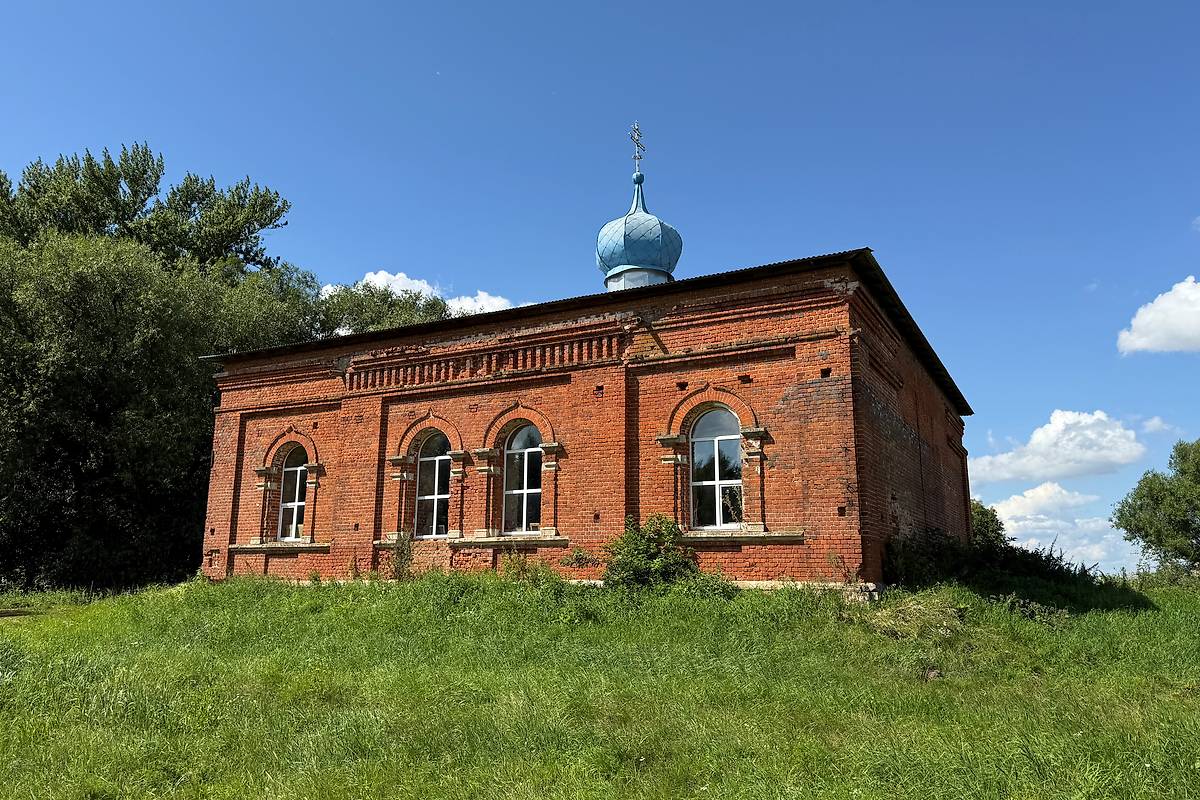 фасады. Церковь Иоанна Богослова, Добрые Пчёлы (Захаровский район, Рязанская область)