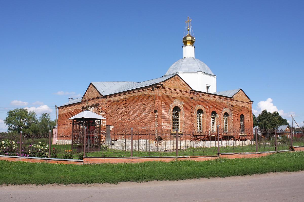 фасады. Церковь Успения Пресвятой Богородицы, Остроухово (Захаровский район, Рязанская область)