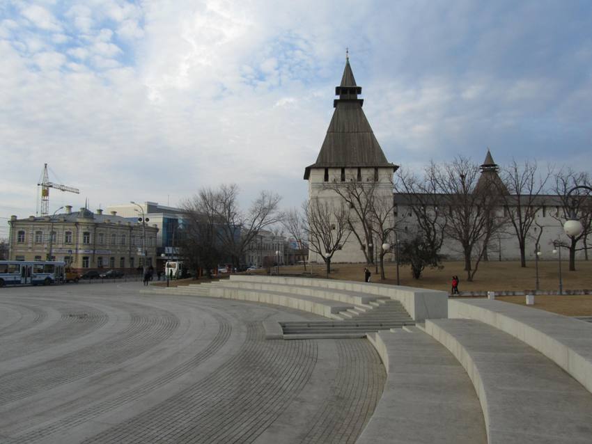 Астрахань. Кремль. фасады, Крымская башня