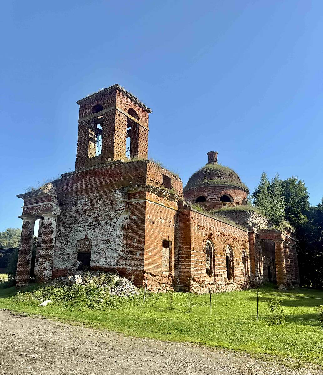 фасады. Церковь Николая Чудотворца, Осово (Захаровский район, Рязанская область)