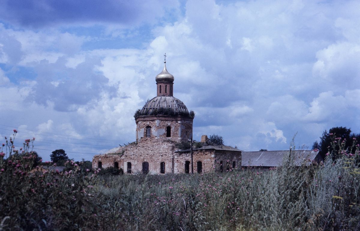 фасады. Церковь Рождества Христова, Голощапово (Щёкинский район, Тульская область)