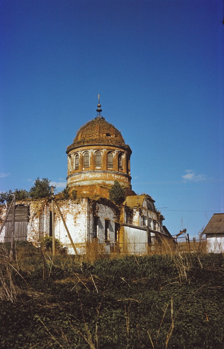 фасады. Церковь Успения Пресвятой Богородицы, Ржаво (Щёкинский район, Тульская область)