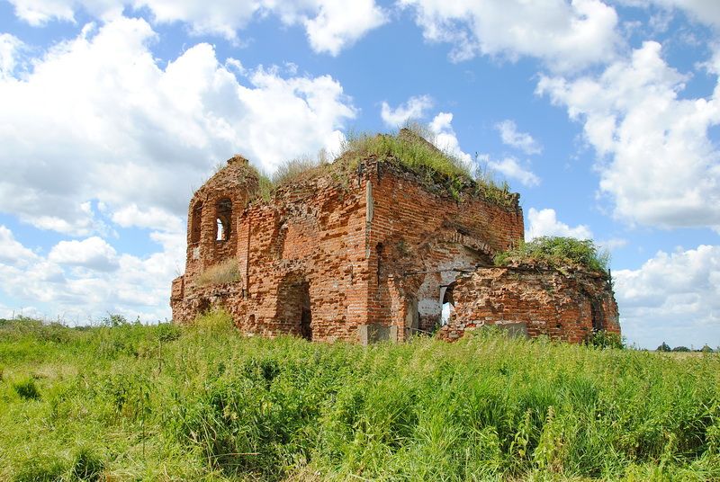 Церковь Параскевы Пятницы, Умчено (Щёкинский район, Тульская область). фасады