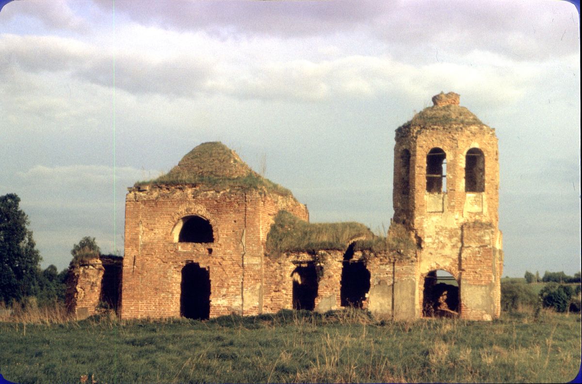 документальные фотографии. Церковь Параскевы Пятницы, Умчено (Щёкинский район, Тульская область)
