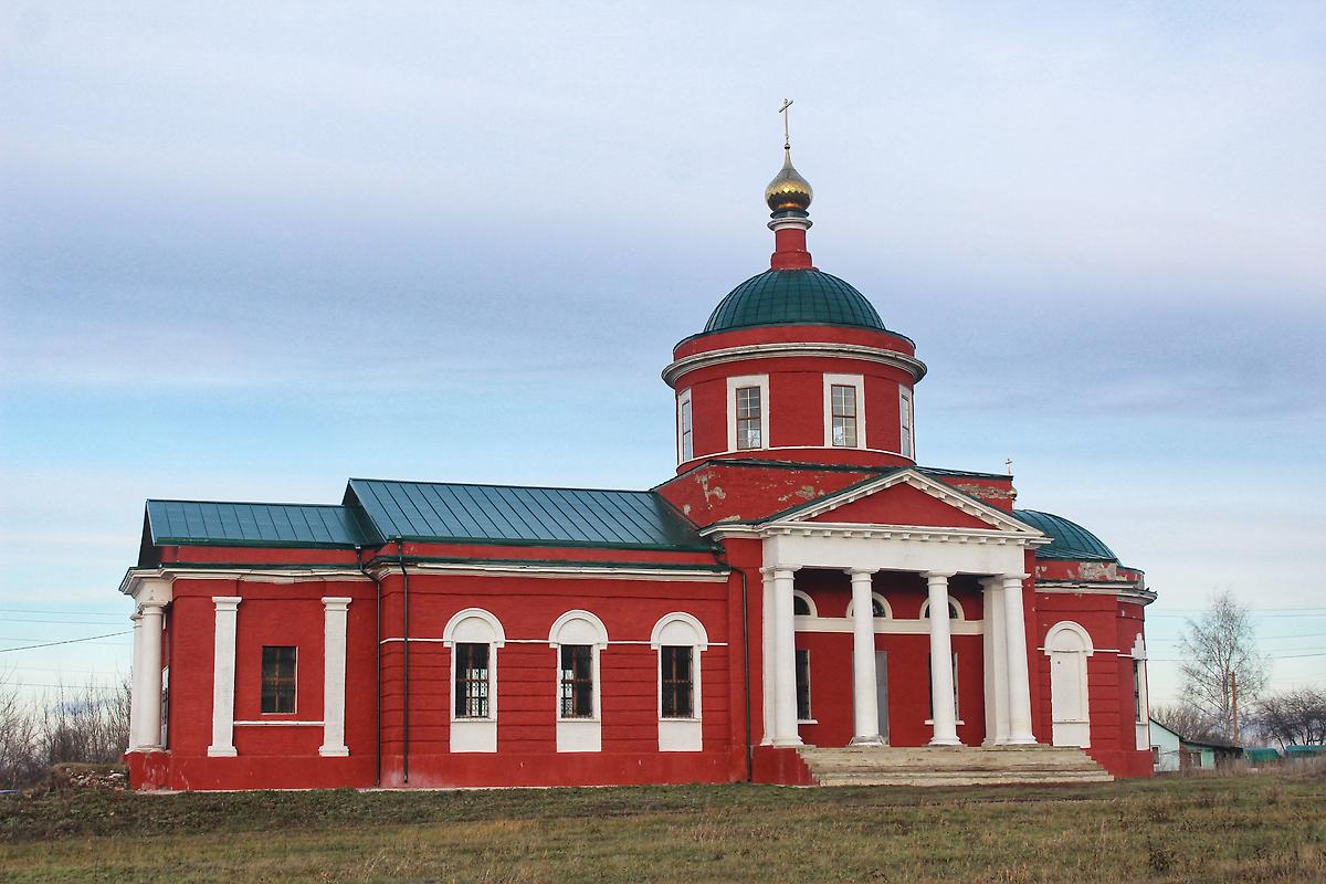 фасады. Церковь Покрова Пресвятой Богородицы, Новоникольское (Щёкинский район, Тульская область)