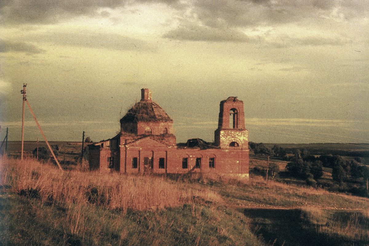 фасады. Церковь Михаила Архангела, Драгуны (Щёкинский район, Тульская область)