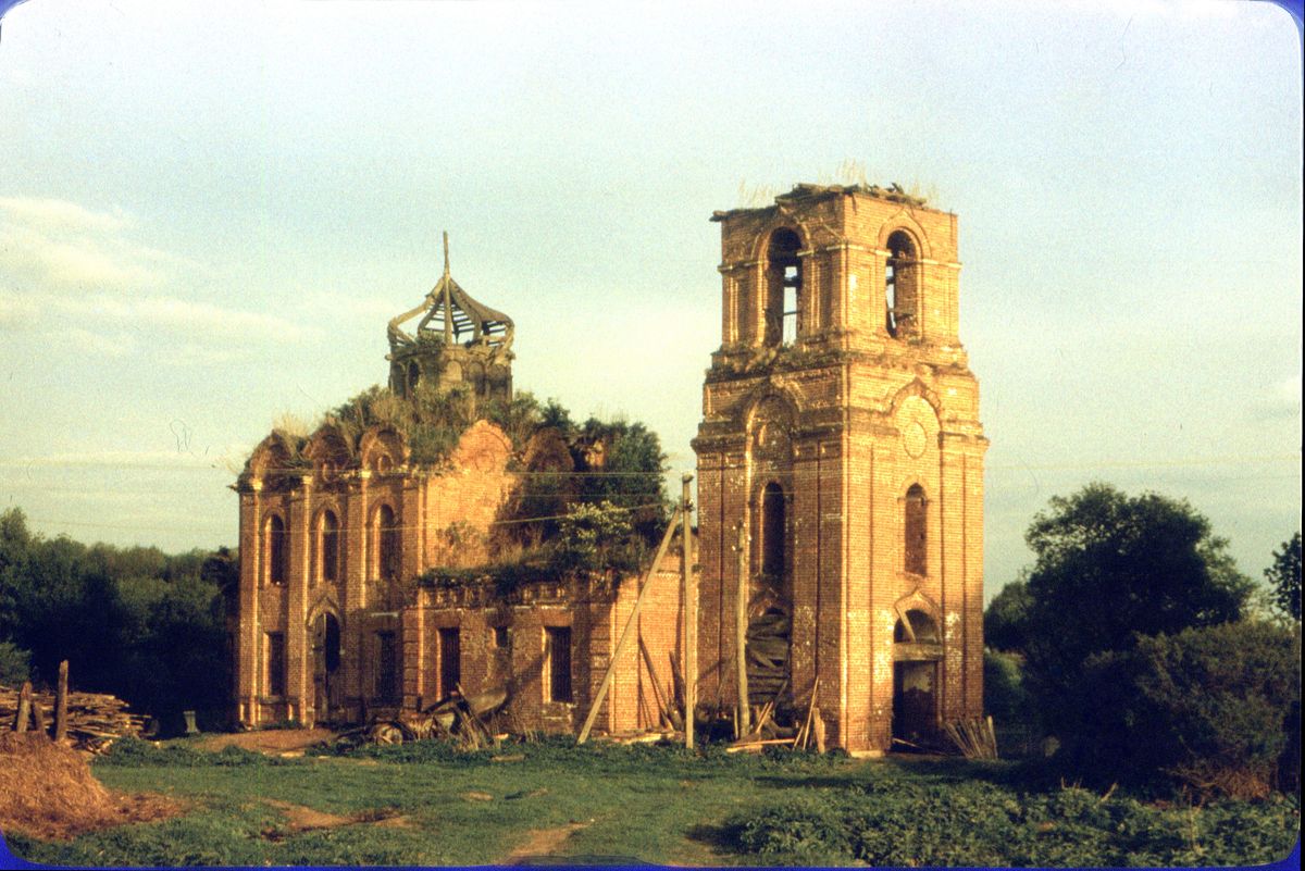 документальные фотографии. Церковь Покрова Пресвятой Богородицы, Кутьма (Щёкинский район, Тульская область)