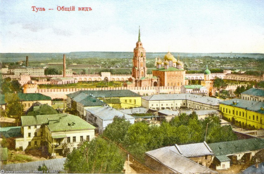 Тула. Кремль. архивная фотография, Фото с сайта pastvu.ru Фото 1900-1915 гг.