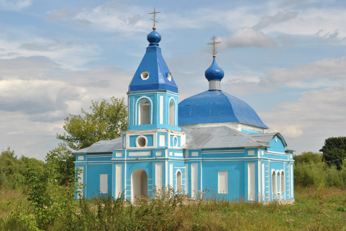 Помозово. Церковь Рождества Пресвятой Богородицы. фасады