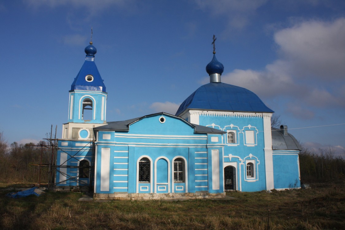 Помозово. Церковь Рождества Пресвятой Богородицы. фасады