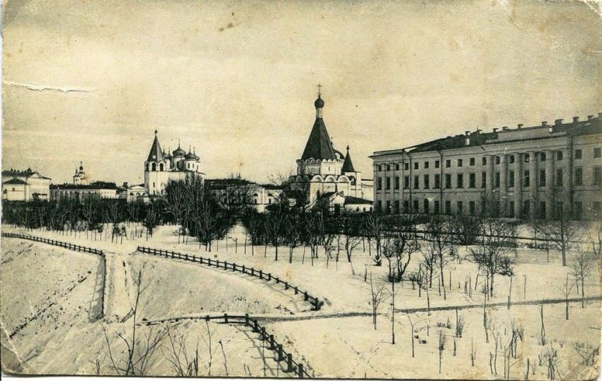 Кремль, Нижегородский район (Нижний Новгород, город, Нижегородская область). архивная фотография, Фото с сайта http://cadethistory.ru/nizhegorodskiy-grafa-arakcheeva-kad