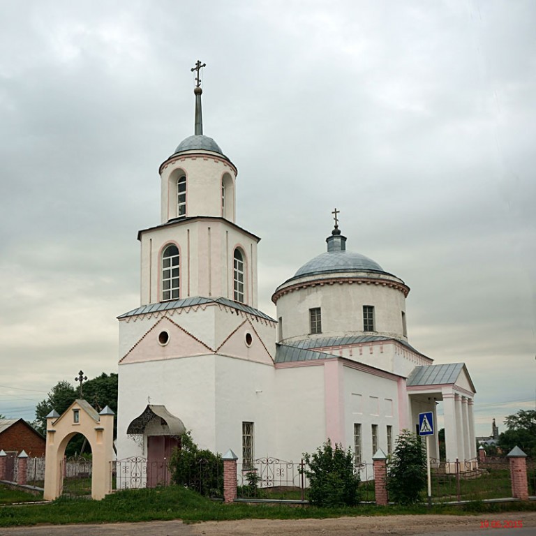 Голдино. Церковь Спаса Преображения. фасады