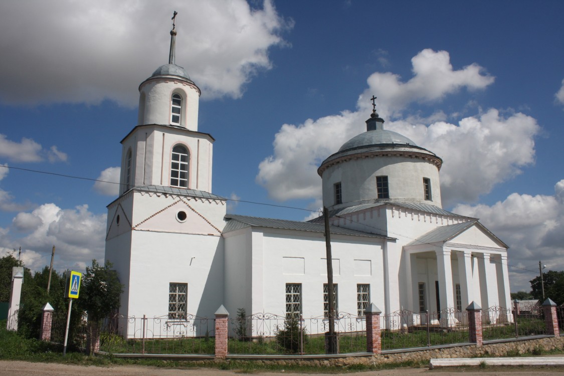 Голдино. Церковь Спаса Преображения. фасады