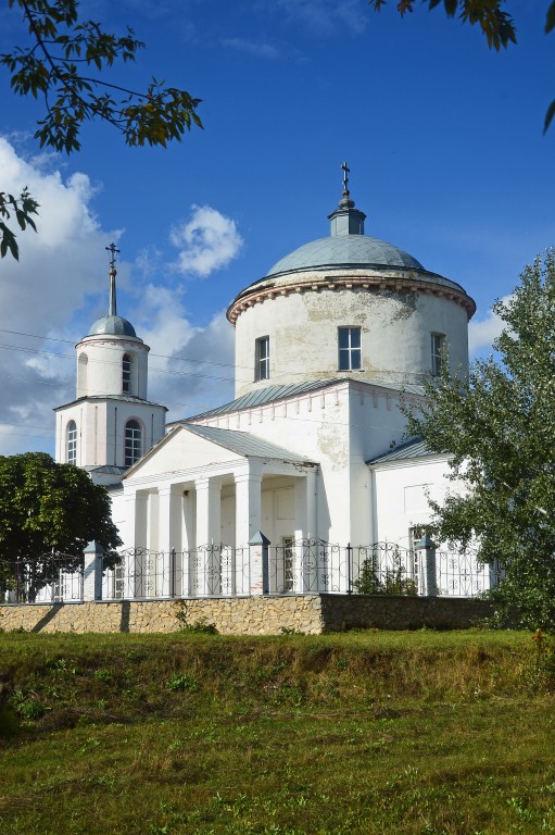 Голдино. Церковь Спаса Преображения. фасады