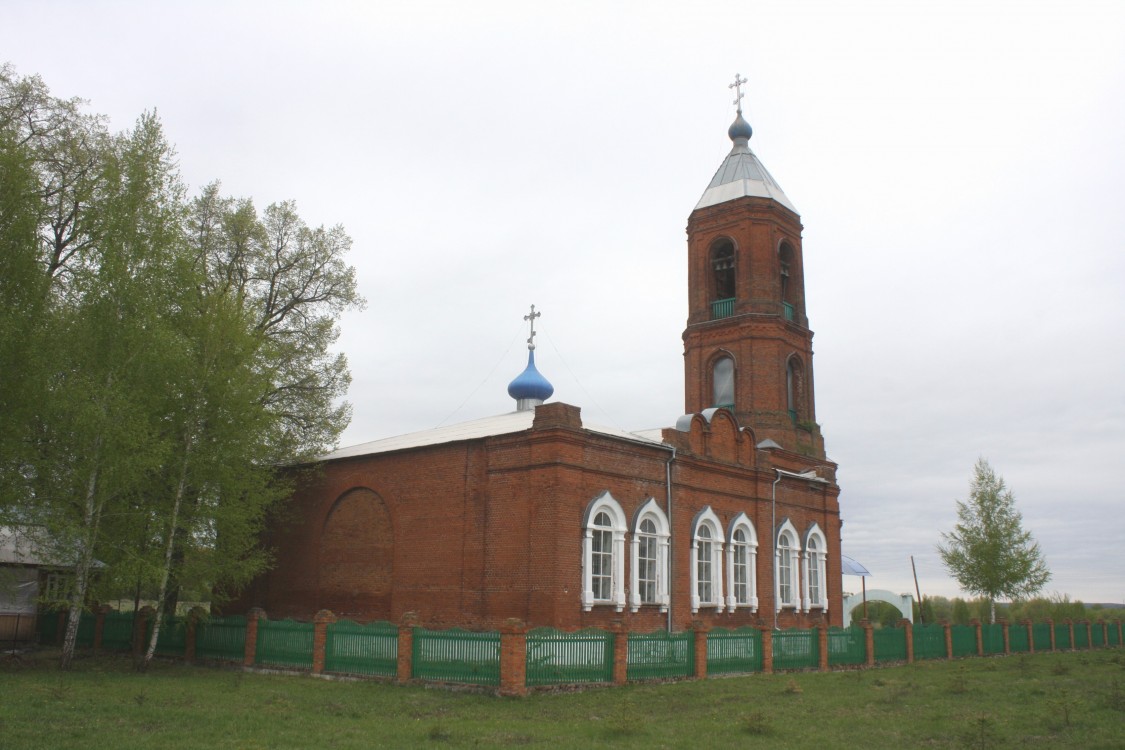 Церковь Успения Пресвятой Богородицы, Берёзово (Михайловский район, Рязанская область). фасады