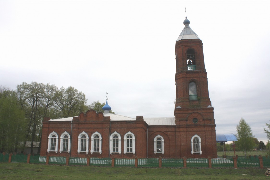 Церковь Успения Пресвятой Богородицы, Берёзово (Михайловский район, Рязанская область). фасады